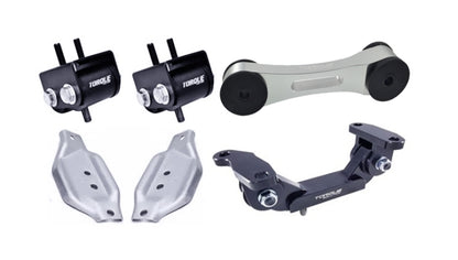 Torque Solution Engine / Trans / Pitch Mount Kit w/ Mount Plates: Subaru WRX 2002-2014 / STi 2004+ TS-SU-123S.2-PL Photo - Primary