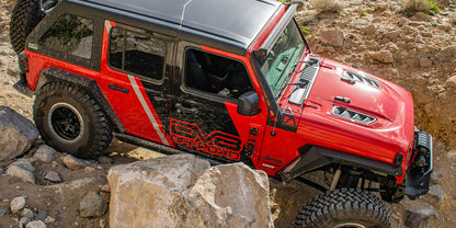 DV8 Offroad 18+ Jeep JL Rubicon Replica Hood HDMBJL-TA HDMBJL-TA Photo - Mounted