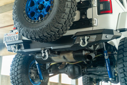 DV8 Offroad 2018 Jeep Wrangler JL MTO Series Rear Bumper w/ Optional Tire Carrier RBJL-13 RBJL-13 Photo - Primary