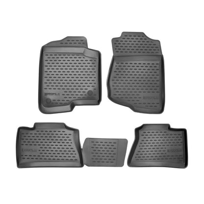 Westin 2010-2012 Hyundai Santa Fe Profile Floor Liners 4pc - Black 74-17-41019 74-17-41019 Photo - Primary