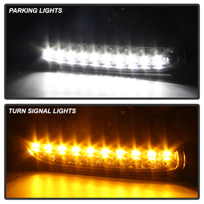 Spyder Porsche Cayenne 03-06 Projector Xenon/HID Model- DRL LED Blk PRO-YD-PCAY03-HID-DRL-BK 5080967 5080967 User 1