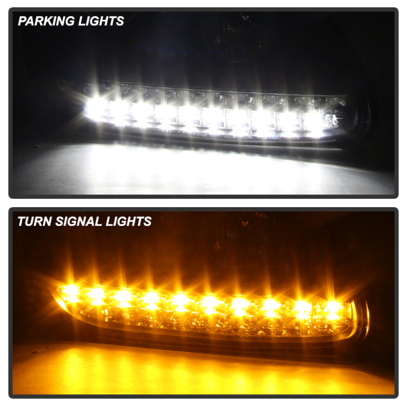 Spyder Porsche Cayenne 03-06 Projector Xenon/HID Model- DRL LED Blk PRO-YD-PCAY03-HID-DRL-BK 5080967 5080967 User 1
