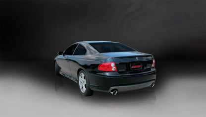 Corsa Performance 05-06 Pontiac GTO 6.0L V8 2.5in Sport Cat-Back + XPipe Exhaust Polishe 14189 Photo - Mounted