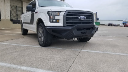 Road Armor 15-17 Ford F150 SPARTAN Front Bumper Bolt-On Pre-Runner Guard - Tex Blk 6151XFPRB 6151XFPRB Photo - Primary