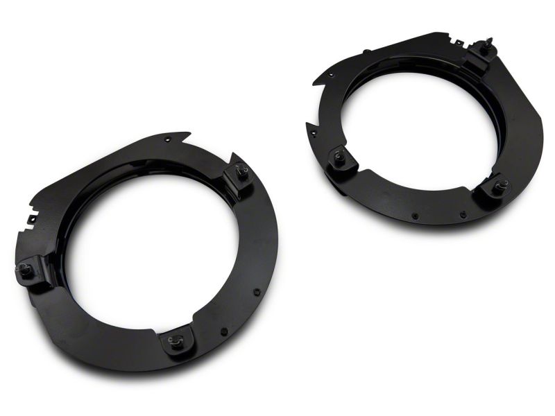 Raxiom 18-23 Jeep Wrangler JL 7-In Headlight Retro-Fit Kit w/ Harness- Blk Housing (Clear Lens) J137648 J137648 Photo - Close Up