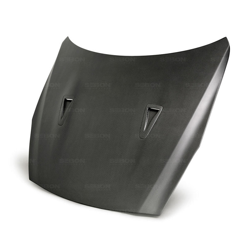 Seibon 09-10 Nissan GTR R35 Carbon Fiber Hood HD0910NSGTR-OE-DRY Photo - Primary