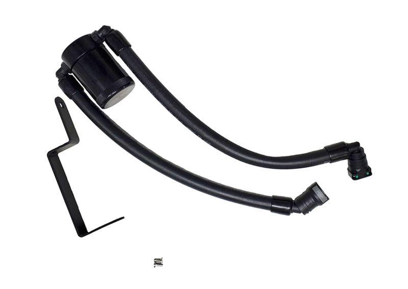 J&L 13-19 Ford Explorer Sport EcoBoost V6 Passenger Side Oil Separator 3.0 - Black Anodized 3022P-B 3022P-B Photo - Primary