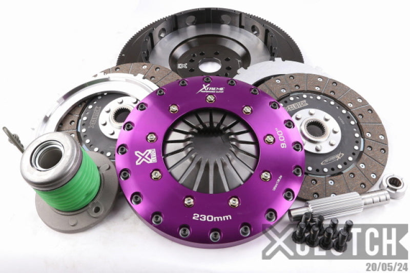 XCLUTCH 07-12 Ford Mustang Shelby GT500 5.4L 9in Twin Solid Organic Clutch Kit XKFD23681-2G XKFD23681-2G Photo - Primary