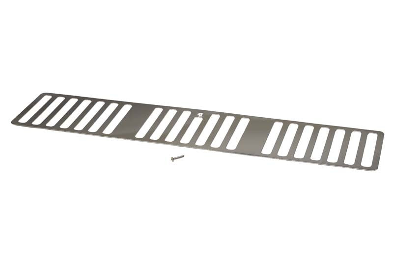 Kentrol 1997 Jeep Wrangler TJ Hood Vent - Polished Silver 30495 30495 Photo - Primary