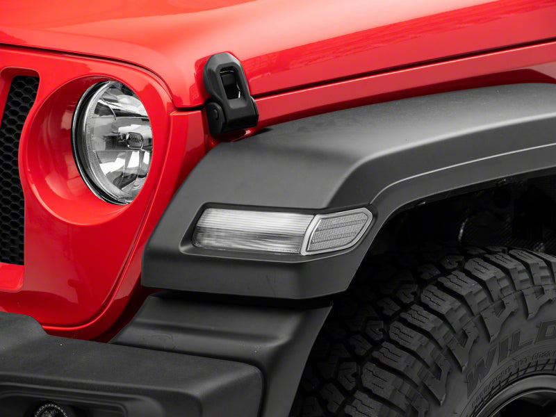 Raxiom 18-23 Jeep Wrangler JL Axial Series LED Fender Flare Marker Lights- Clear J134142-JL J134142-JL Photo - Primary