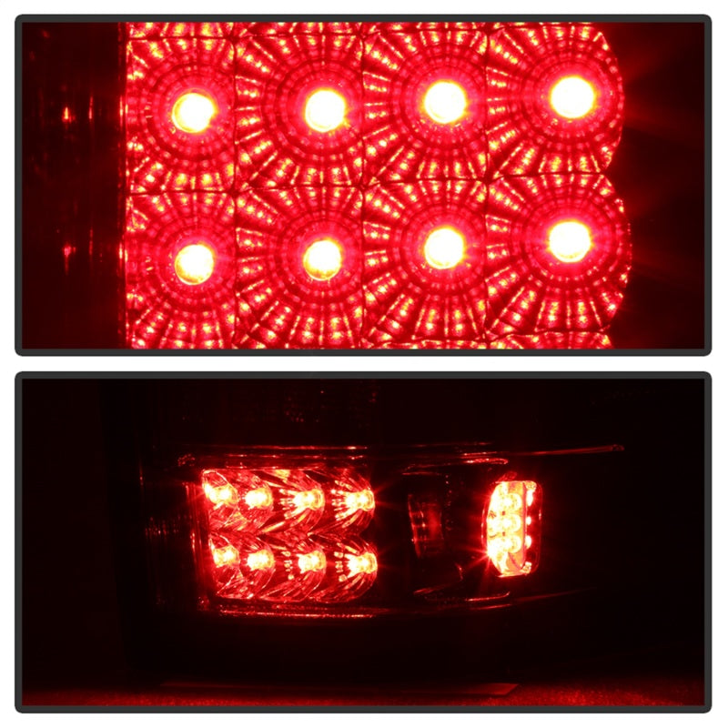 SPYDER Xtune Ford F150 Styleside 04-08 (Not Fit Heritage & SVT) LED Tail Lights Smoke ALT-ON-FF15004-LED-SM 5012920 5012920 Photo - Unmounted