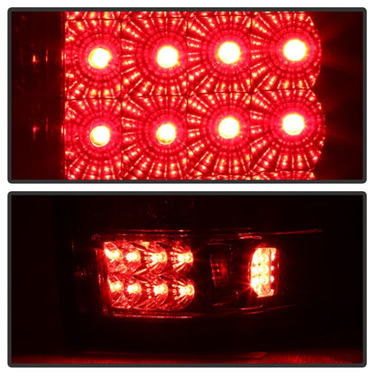 SPYDER Xtune Ford F150 Styleside 04-08 (Not Fit Heritage & SVT) LED Tail Lights Smoke ALT-ON-FF15004-LED-SM 5012920 5012920 Photo - Unmounted
