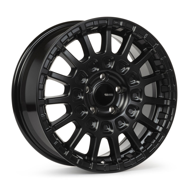 Enkei Overlander 18x8 5x108 35mm Offset 63.4mm Bore Black Wheel 544-880-3135BK