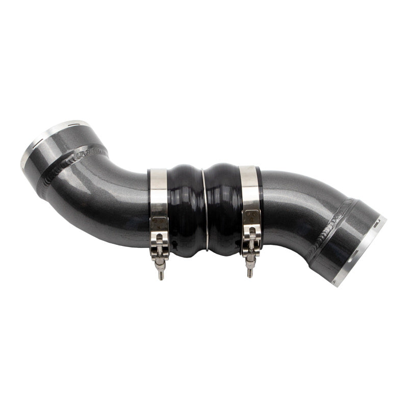 Wehrli 06-10 Chevrolet 6.6L LBZ/LMM Duramax Passenger Side 3.5in Intercooler Pipe - Gloss Black WCF100367-GB WCF100367-GB User 2