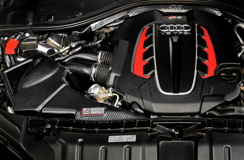 AWE Tuning Audi C7 S6 / S7 4.0T S-FLO Carbon Intake V2 2660-15020 2660-15020 Photo - Mounted