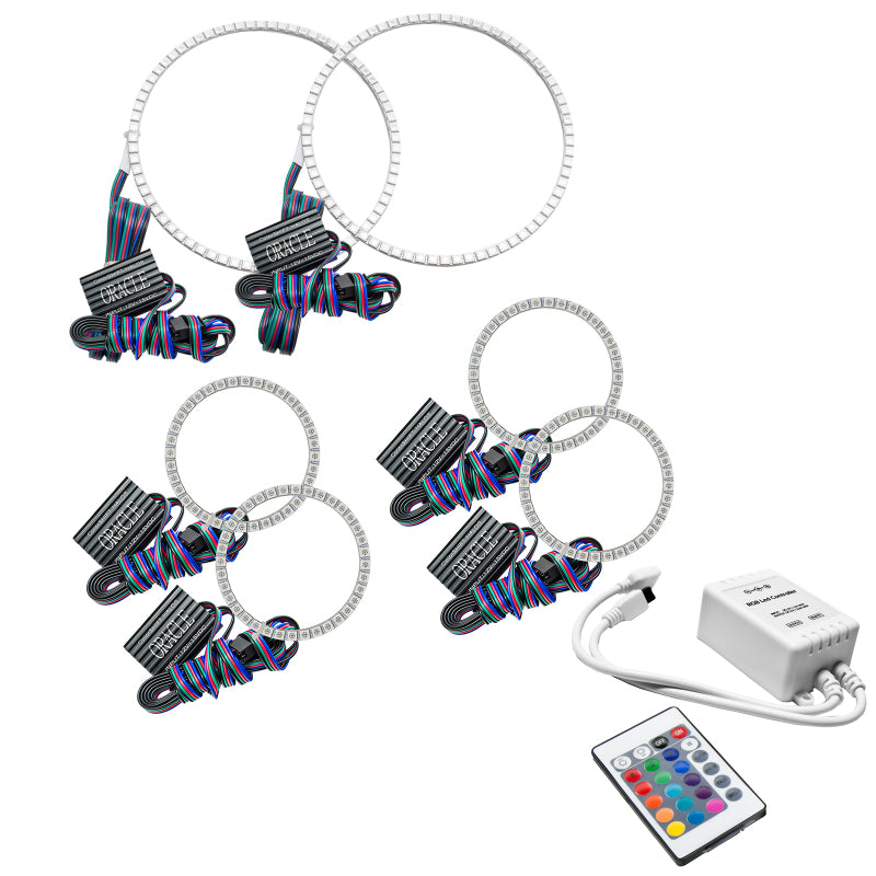 ORACLE Lighting Oracle Nissan Frontier 01-04 Halo Kit - Triple - ColorSHIFT w/ Simple Controller 3564-504 3564-504 Photo - Primary