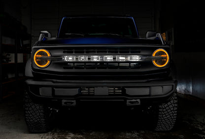 ORACLE Lighting Oracle 2021 Ford Bronco DRL Upgrade w/ Halo Kit - ColorSHIFT w/ BC1 Controller 1468-335 1468-335 Photo - lifestyle view