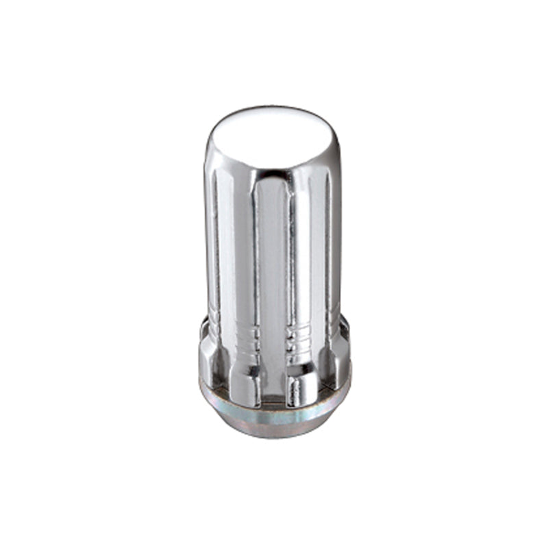 McGard SplineDrive Lug Nut (Cone Seat) M14X1.5 / 1.648in. Length (4-Pack) - Chrome (Req. Tool) 65315 65315 Photo - Primary
