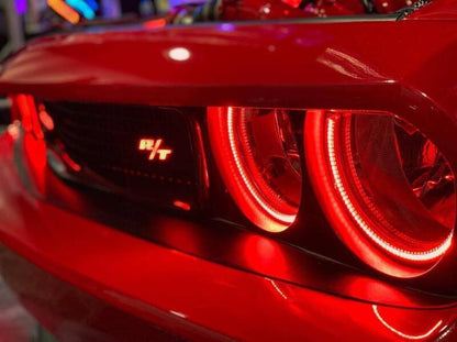 ORACLE Lighting Oracle 08-14 Dodge Challenger Dynamic Surface Mount Headlight Halo Kit - ColorSHIFT - Dynamic 1292-332 1292-332 User 3
