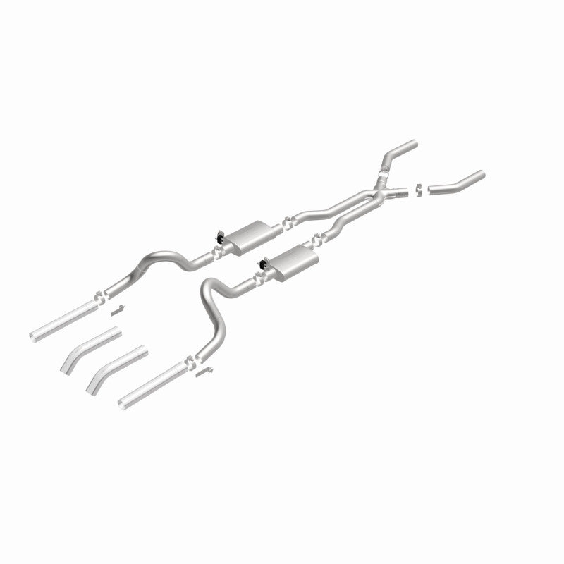 MagnaFlow Ford Mustang Street Series Crossmember-Back Performance Exhaust System 15819 360 Degree Image Set
