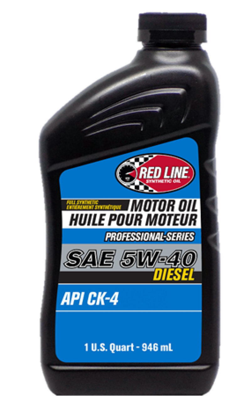 Red Line Pro-Series Diesel CK4 5W40 Motor Oil - Quart 12714