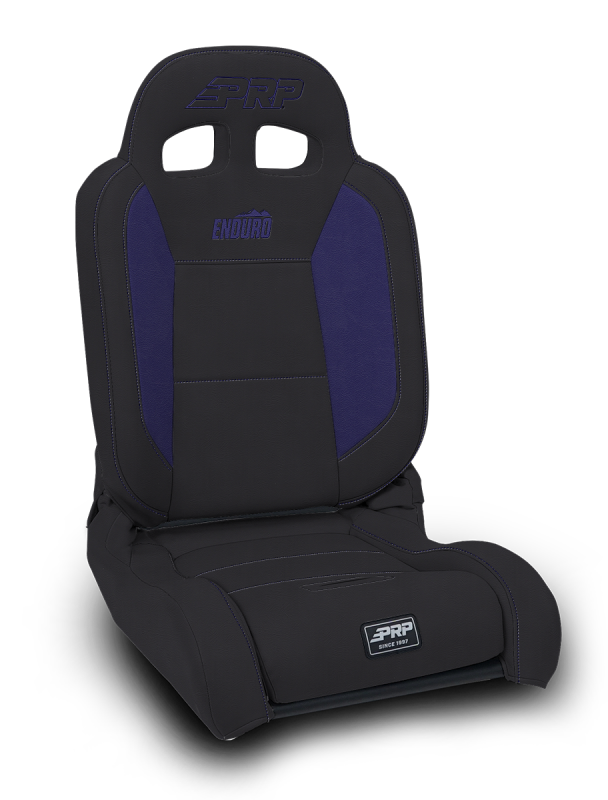 PRP Seats PRP EnduroDaily Reclining Suspension Seat - Black/Purple Vinyl - Driver A8701044-201-M A8701044-201-M Photo - Primary