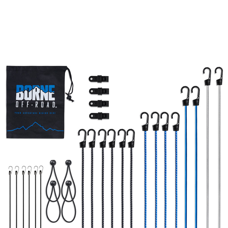 Borne Off-Road 28 Piece Bungee Cord Set BNRTC-BNG-28 BNRTC-BNG-28 Photo - Primary