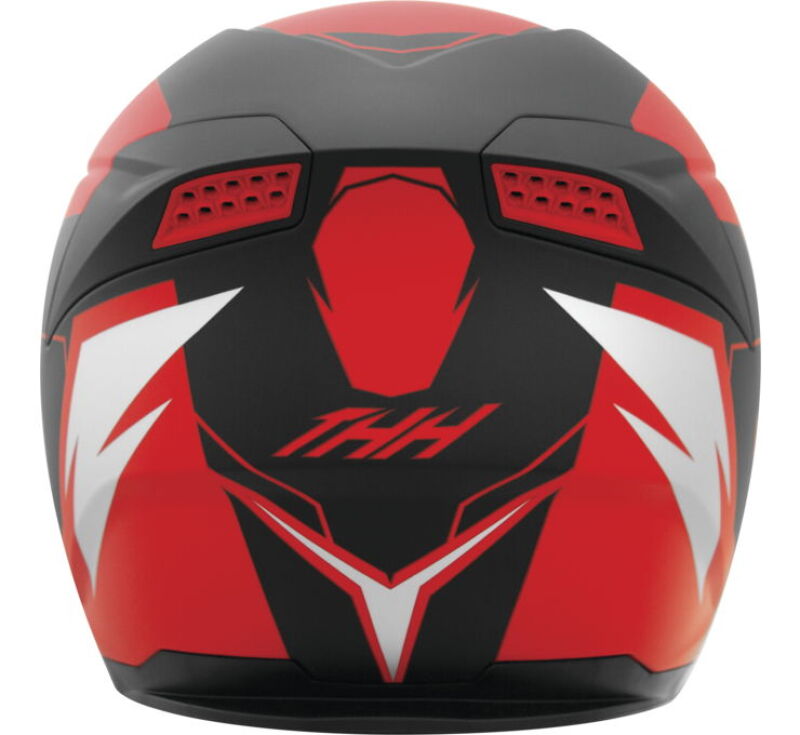 THH Helmets T810S Turbo Red/Sil Xs 646882 646882 Photo - Primary