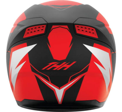 THH Helmets T810S Turbo Red/Sil Xs 646882 646882 Photo - Primary