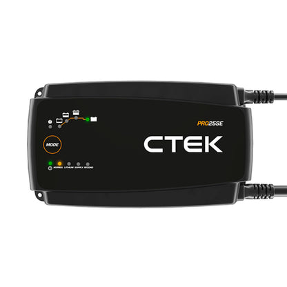 CTEK PRO25SE Battery Charger - 50-60 Hz - 12V - 19.6ft Extended Charging Cable 40-327 40-327 Photo - Primary