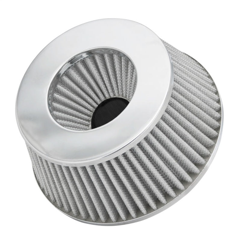 Spectre Adjustable Conical Air Filter 2-1/2in. Tall (Fits 3in. / 3-1/2in. / 4in. Tubes) - White 8168 8168 Photo - Unmounted