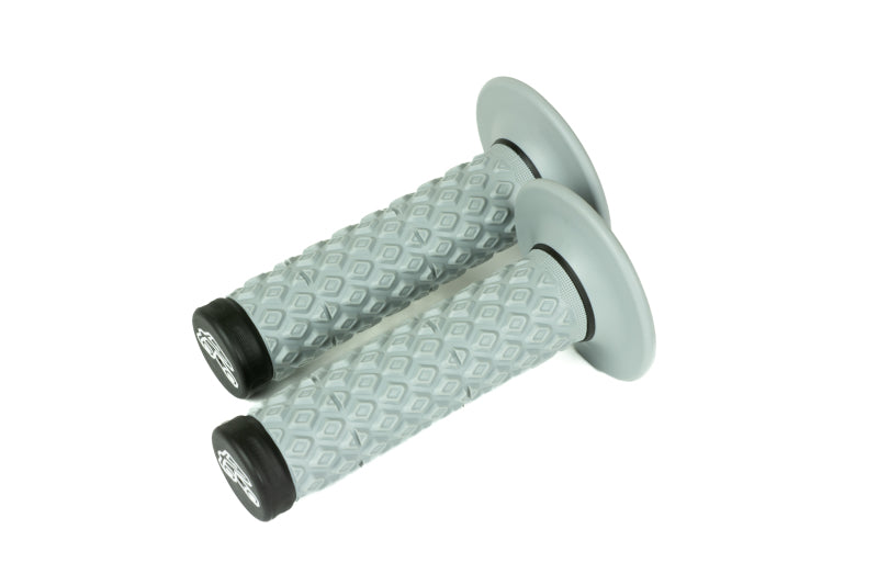 Renthal Soft/Firm MX Dual Compound Grips Tapered 1/2 Waffle - Gray/Black G202 G202 User 1