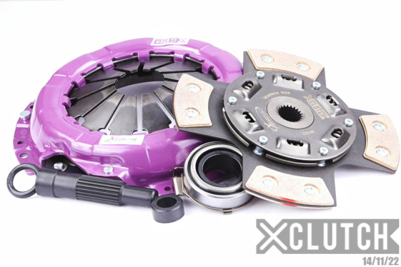 XCLUTCH 05-06 Toyota Corolla XRS 1.8L Stage 2R Extra HD Sprung Ceramic Clutch Kit XKTY22014-1R XKTY22014-1R Photo - Primary