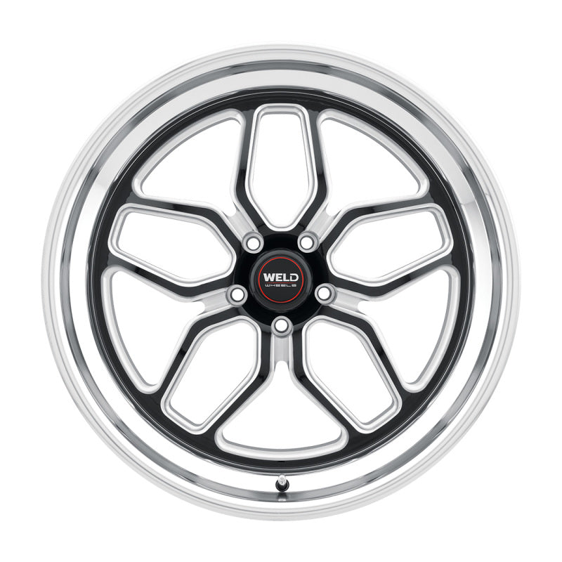Weld S107 22X8.5 Laguna 5X120.7 ET06 BS5.00 Gloss Black MIL Dia 78.1 S10728563500 S10728563500 Photo - Primary
