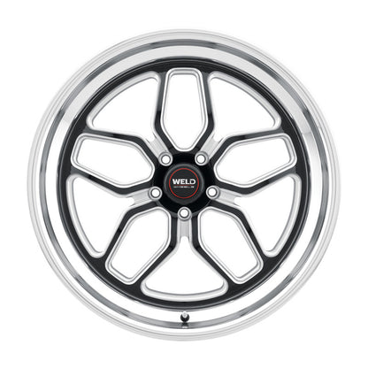 Weld S107 22X8.5 Laguna 5X120.7 ET06 BS5.00 Gloss Black MIL Dia 78.1 S10728563500 S10728563500 Photo - Primary