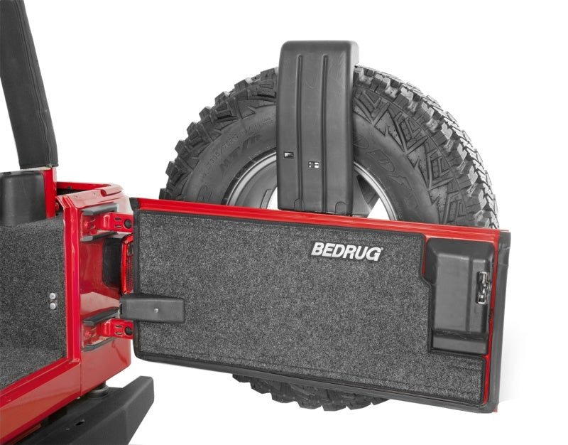 Bedrug Jeep 97-06 Jeep TJ Rear Cargo Kit (Includes Tailgate) BRTJ97R Photo - Mounted