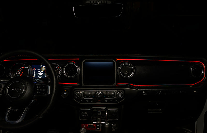 ORACLE Lighting Jeep Wrangler JL / Gladiator JT ColorSHIFT Fiber Optic LED Interior Kit 4236-333 4236-333 Photo - lifestyle view