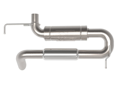 aFe 21-24 Ford Bronco Apollo GT Series 3 IN 409 Stainless Steel Hi-Tuck Axle-Back Exhaust 49-43147 49-43147 Photo - Unmounted