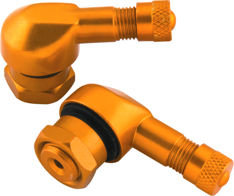 BikeMaster Valve Stem 2/Piece Pack Gold 151787 151787 Photo - Primary