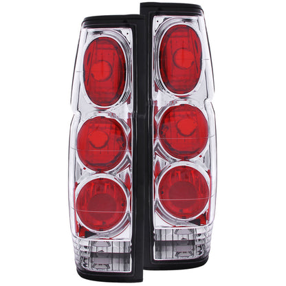 Anzo 1986-1997 Nissan Hardbody Taillights Chrome 211116 Photo - Primary