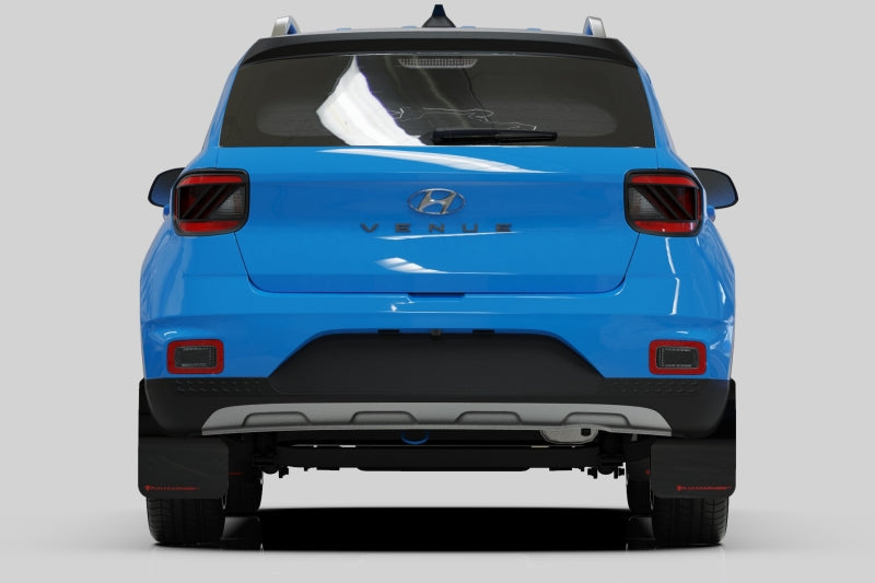 Rally Armor 20-22 Hyundai Venue Black Mud Flap Blue Logo MF65-UR-BLK/BL MF65-UR-BLK/BL User 1