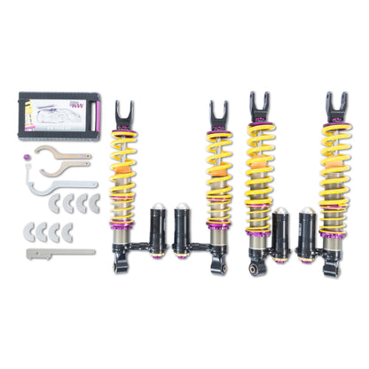 KW Coilover Kit V4 2011+ Lamborghini Aventador Incl. Roadster w/o Electronic Dampers 3A711007 3A711007 Photo - Primary