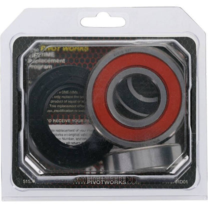 Pivot Works Suzuki Wheel Bearing Kit Premium Bearings 25-1272-P 25-1272-P Photo - Primary