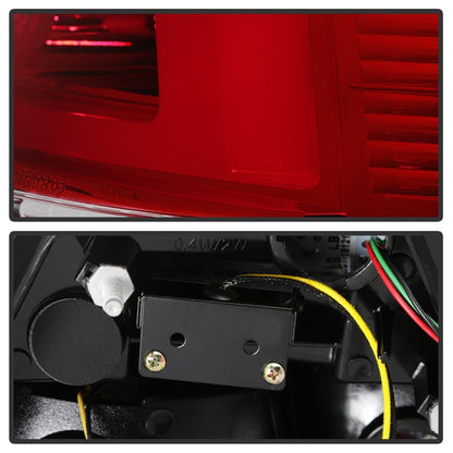 Spyder Pontiac G8 08-09 Version 2 Light Bar LED Tail Lights - Red Clear- ALT-YD-PG808V2-LB-RC 5086075 5086075 Photo - Unmounted