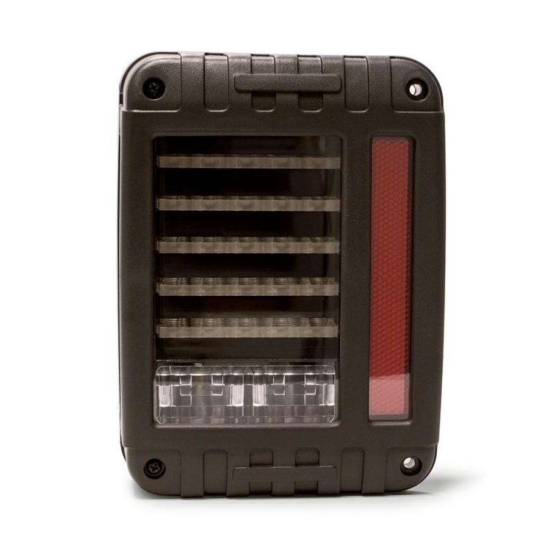 DV8 Offroad 07-18 Jeep Wrangler JK Octagon LED Tail Light TLJK-02 TLJK-02 Photo - Close Up