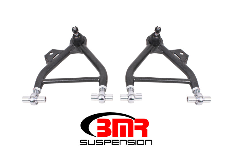 BMR 79-93 Mustang Lower A-Arm (Coilover Only) w/ Adj. Rod End and STD. Ball Joint - Black Hammertone AA036H AA036H Photo - Primary