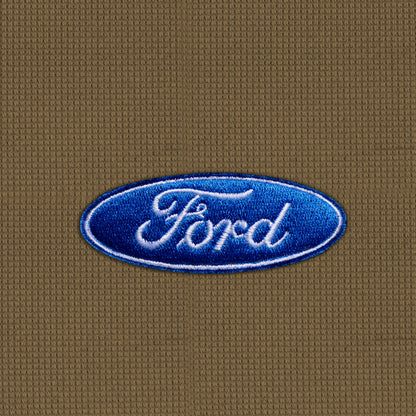 Covercraft Limited Edition Custom Dash Cover with Ford Blue Oval Logo 62012DF24-00-23 62012DF24-00-23 Photo - Close Up