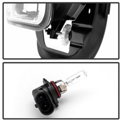 SpyderDodge Ram 2009-2012 OEM Fog Light No Switch Clear FL-DR09-C 5080363 5080363 Photo - Unmounted