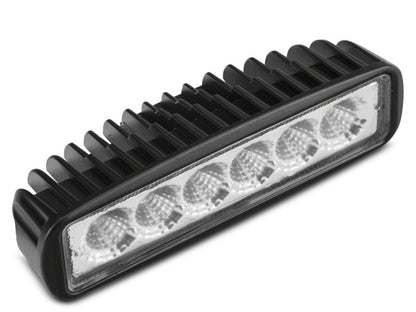 Raxiom 6-In Slim 6-LED Off-Road Light Flood Beam Universal (Some Adaptation May Be Required) J108313 J108313 Photo - Close Up
