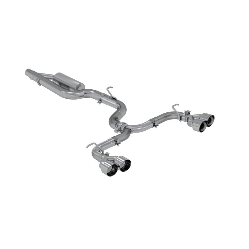 MBRP 15-19 VW Golf R 3in Cat Back Single Exit Exhaust Pro Series w/ Valve Delete - T304 S4603304 S4603304 Photo - Primary